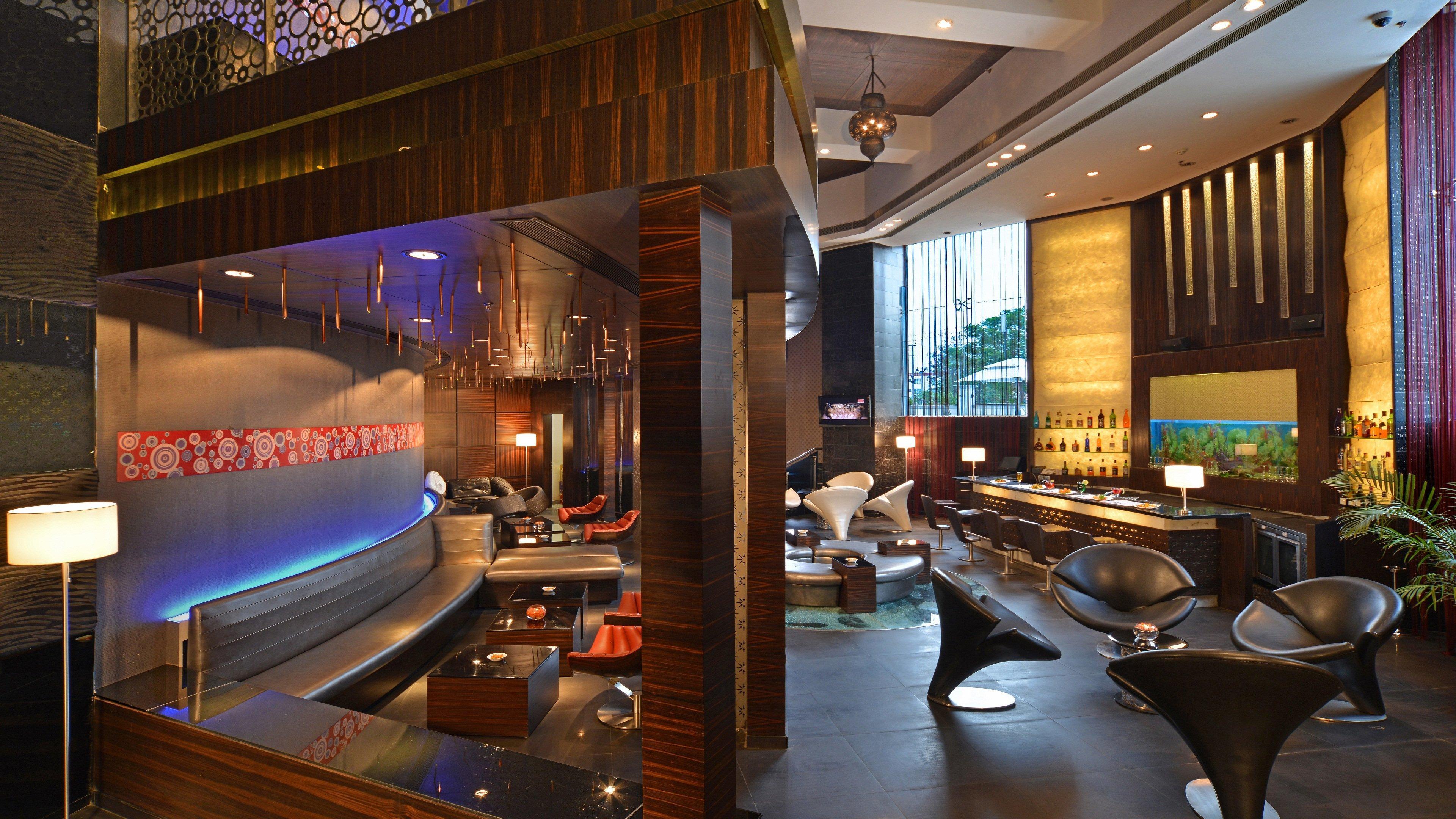 昌迪加尔潘切库拉假日酒店 外观 照片 The bar at the hotel