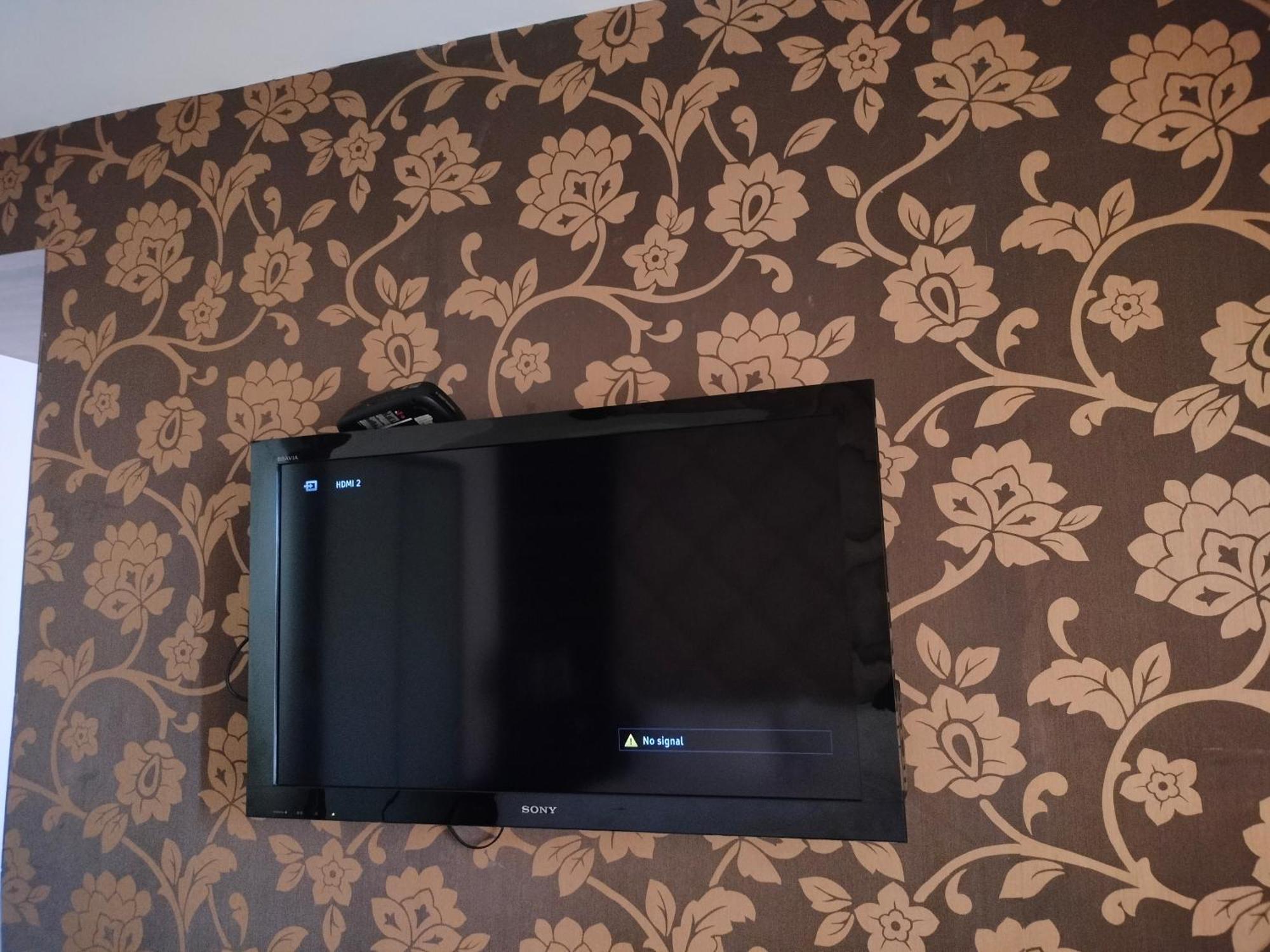 昌迪加尔潘切库拉假日酒店 外观 照片 A television mounted on a wall